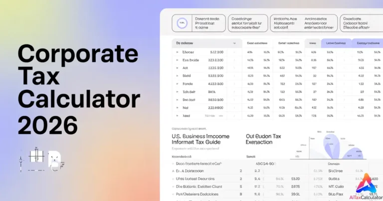 Corporate Tax Calculator 2026