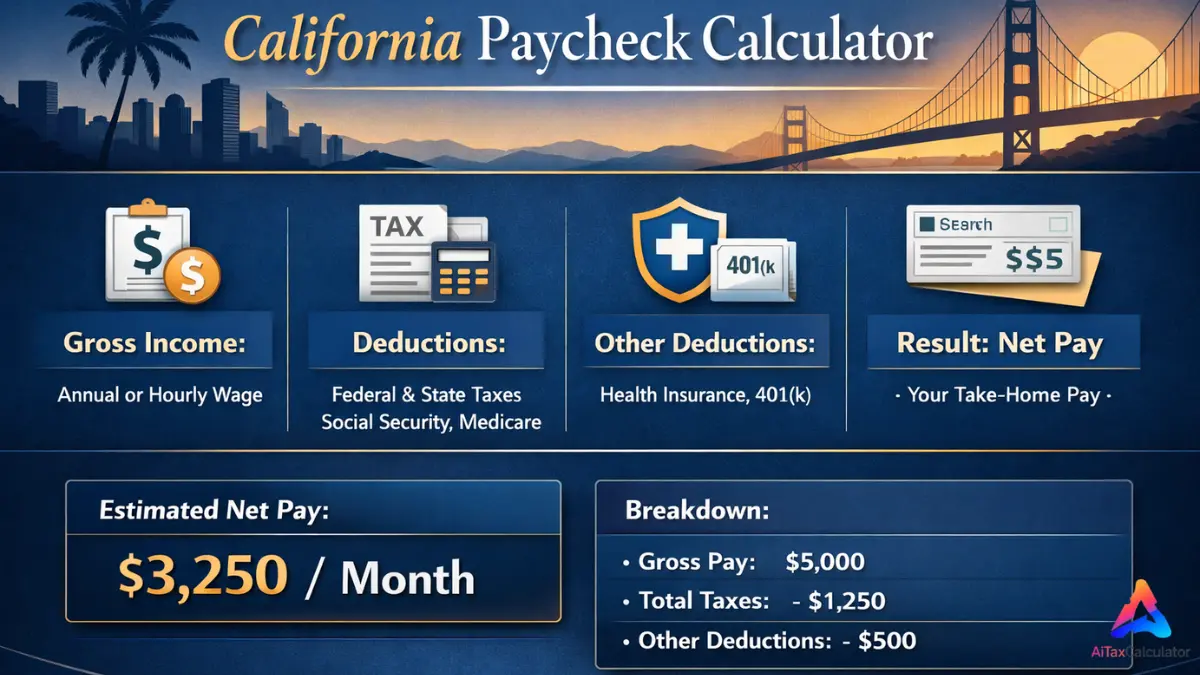 California paycheck calculator