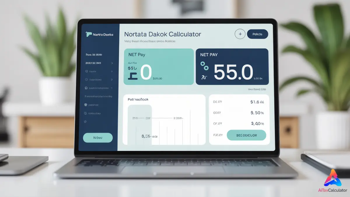 North Dakota Paycheck Calculator