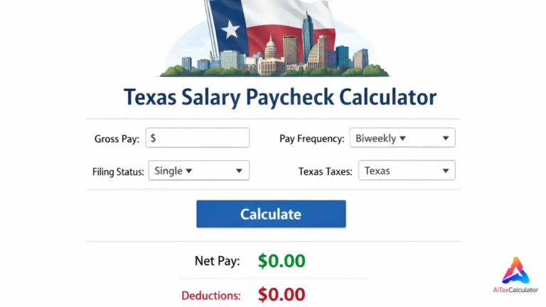Texas-Salary-Paycheck-Calculator