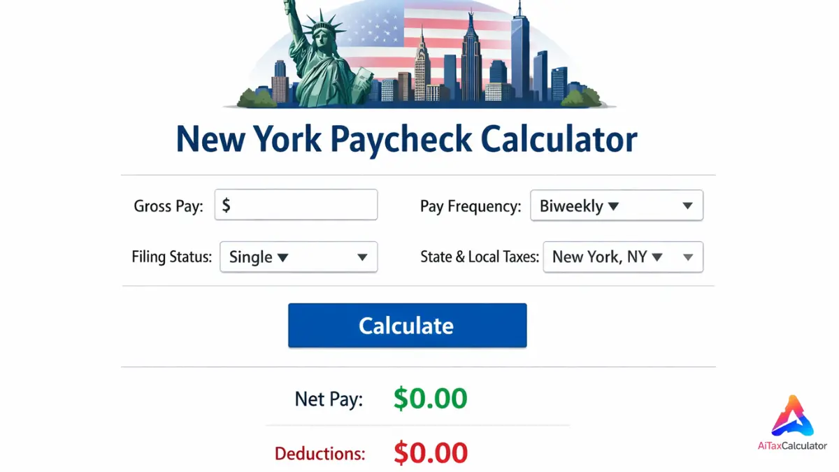 New York Paycheck Calculator